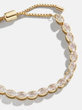 Bridget Cubic Zirconia Tennis Bracelet - Oval