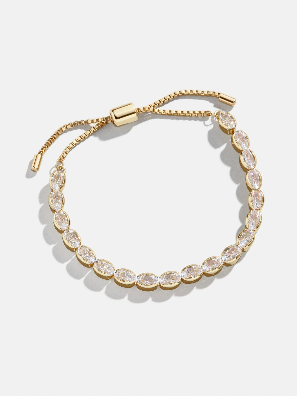 Bridget Cubic Zirconia Tennis Bracelet - Oval