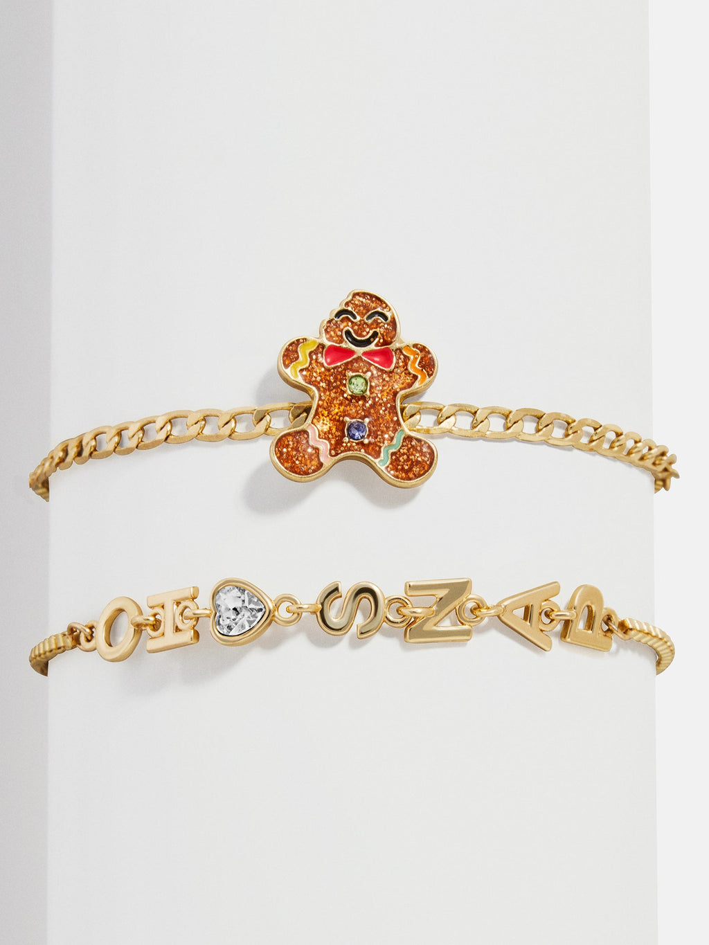 Tough Cookie Holiday Bracelet Set - Gingerbread Man