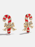 Minty Fresh Candy Cane Earrings - Candy Cane