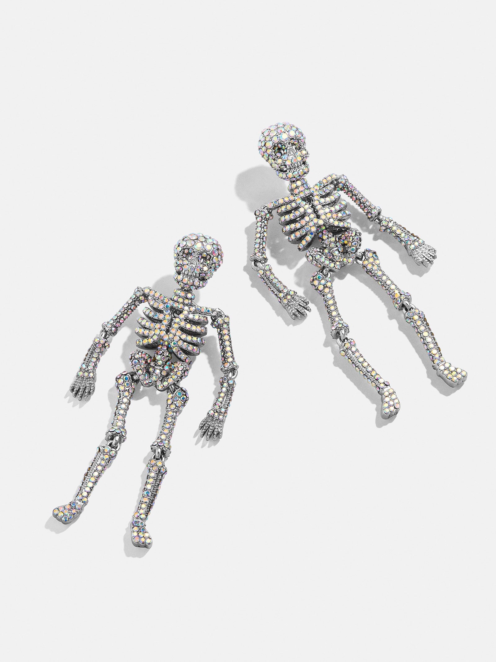 Bone-A-Fide Hottie Earrings - Silver/Iridescent