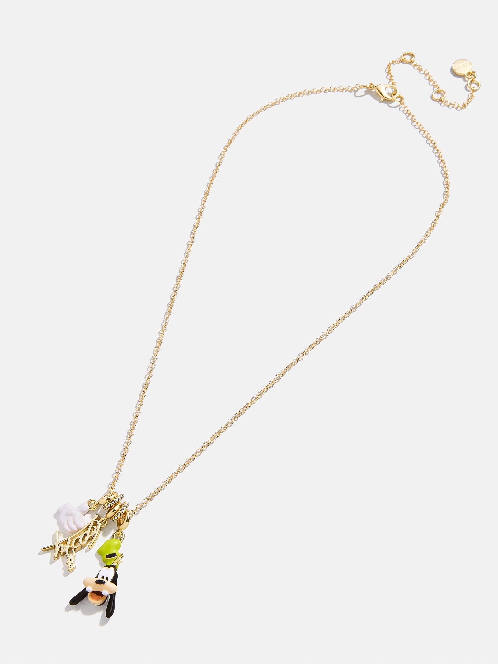 Disney Goofy Cluster Charm Necklace - Goofy