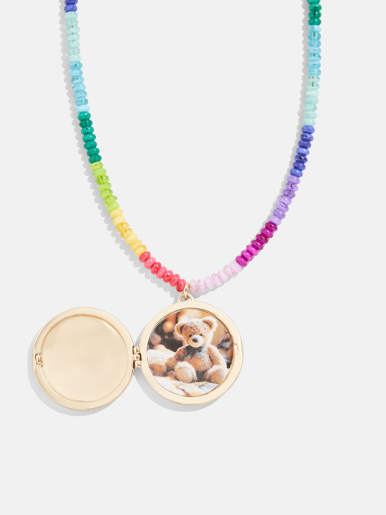 Lil' Smiley Kids’ Locket Necklace - Smiley Face