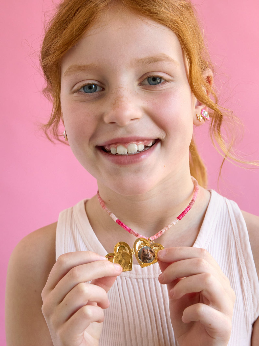Lil' Sweetheart Kids’ Locket Necklace - Heart