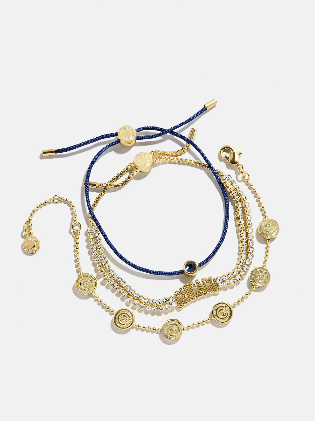 MLB Bracelet Set - Chicago Cubs