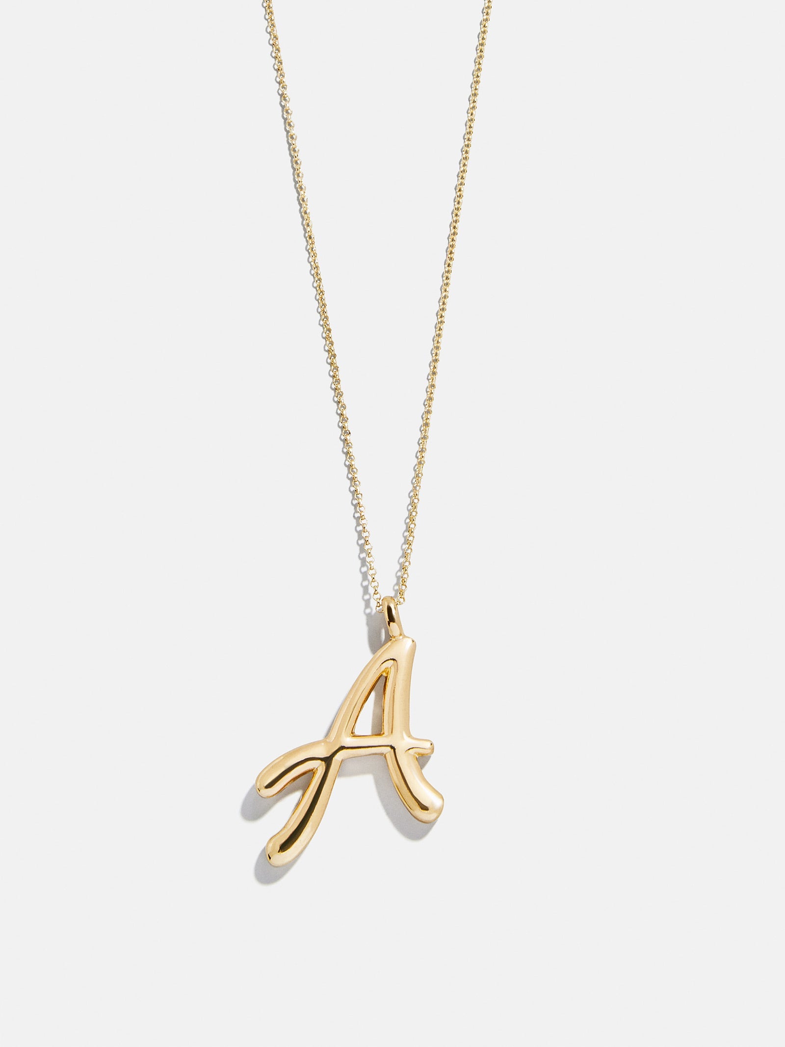 Signature Initial Necklace - Gold