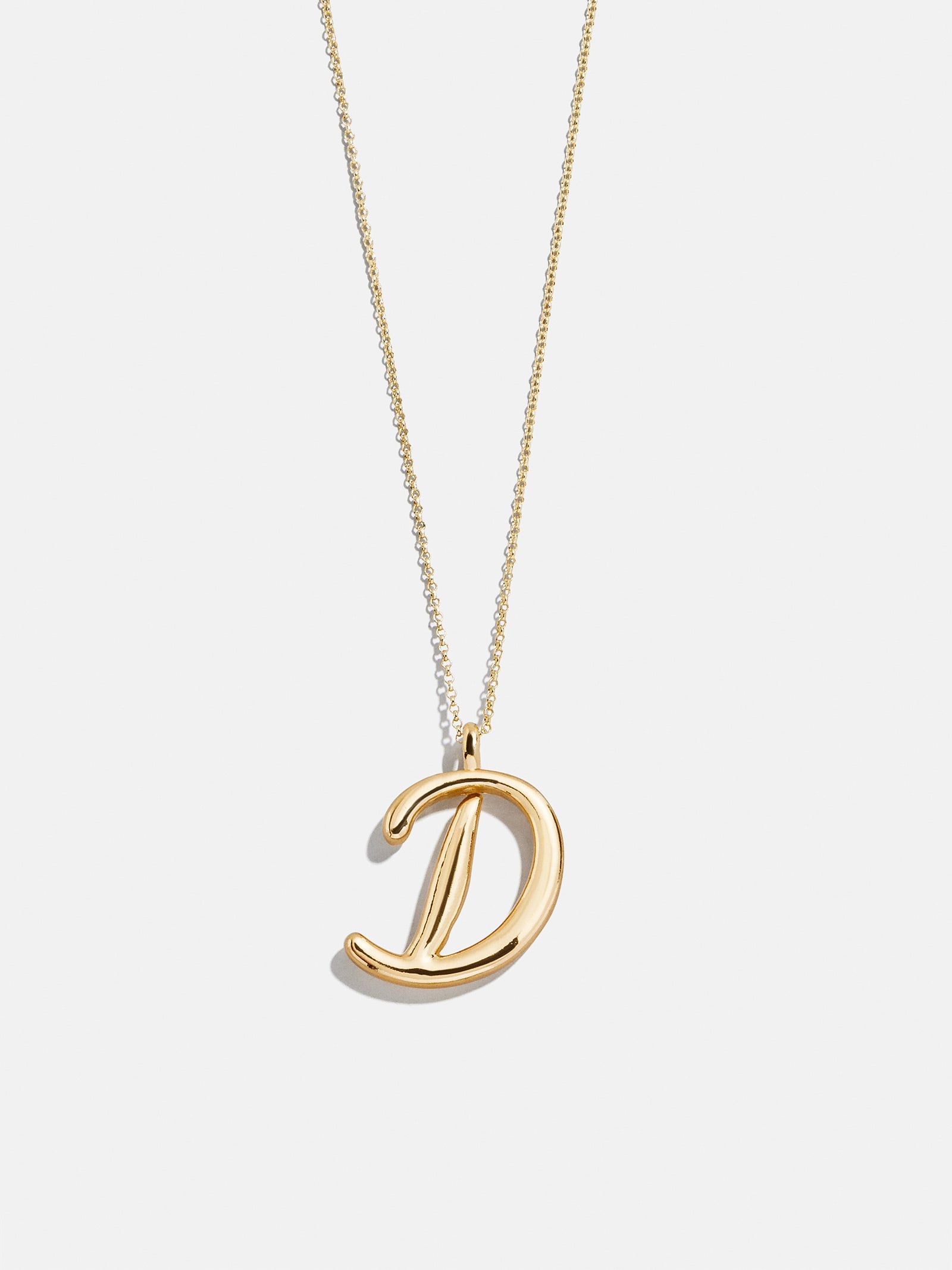 Signature Initial Necklace - Gold