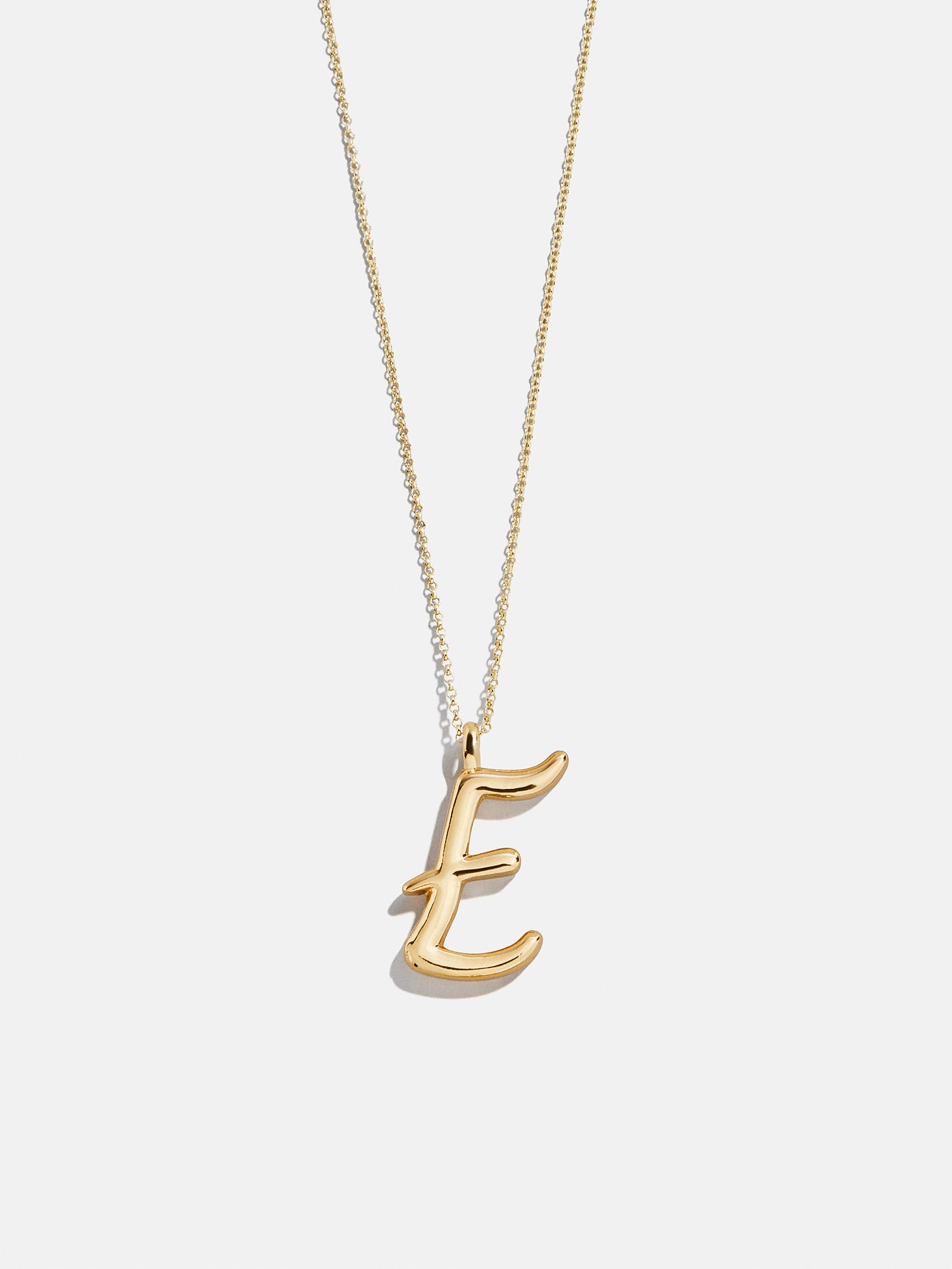Signature Initial Necklace - Gold