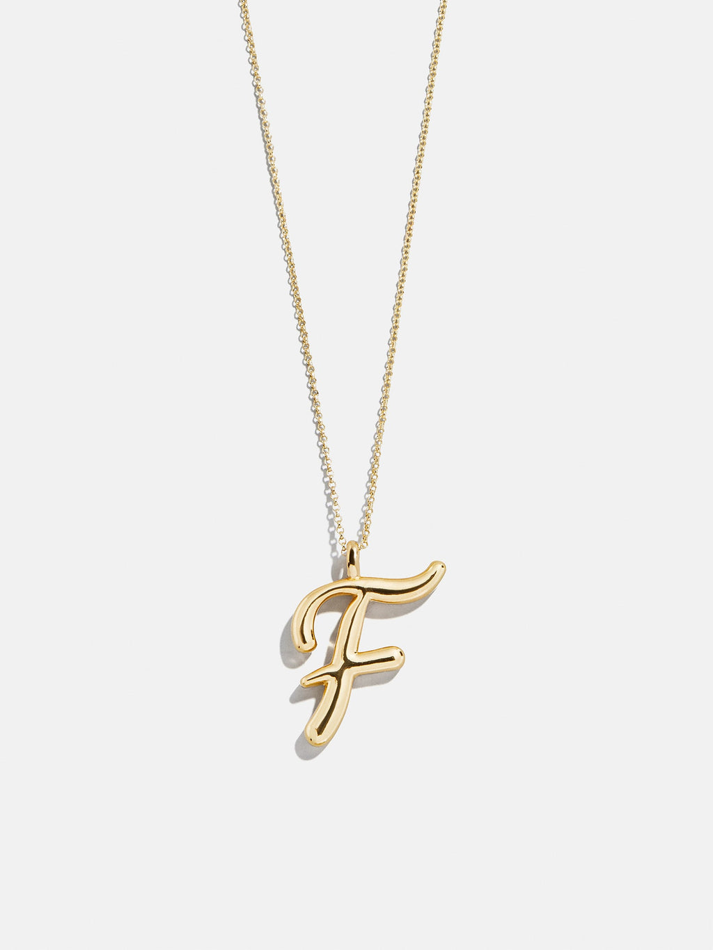 Signature Initial Necklace - Gold