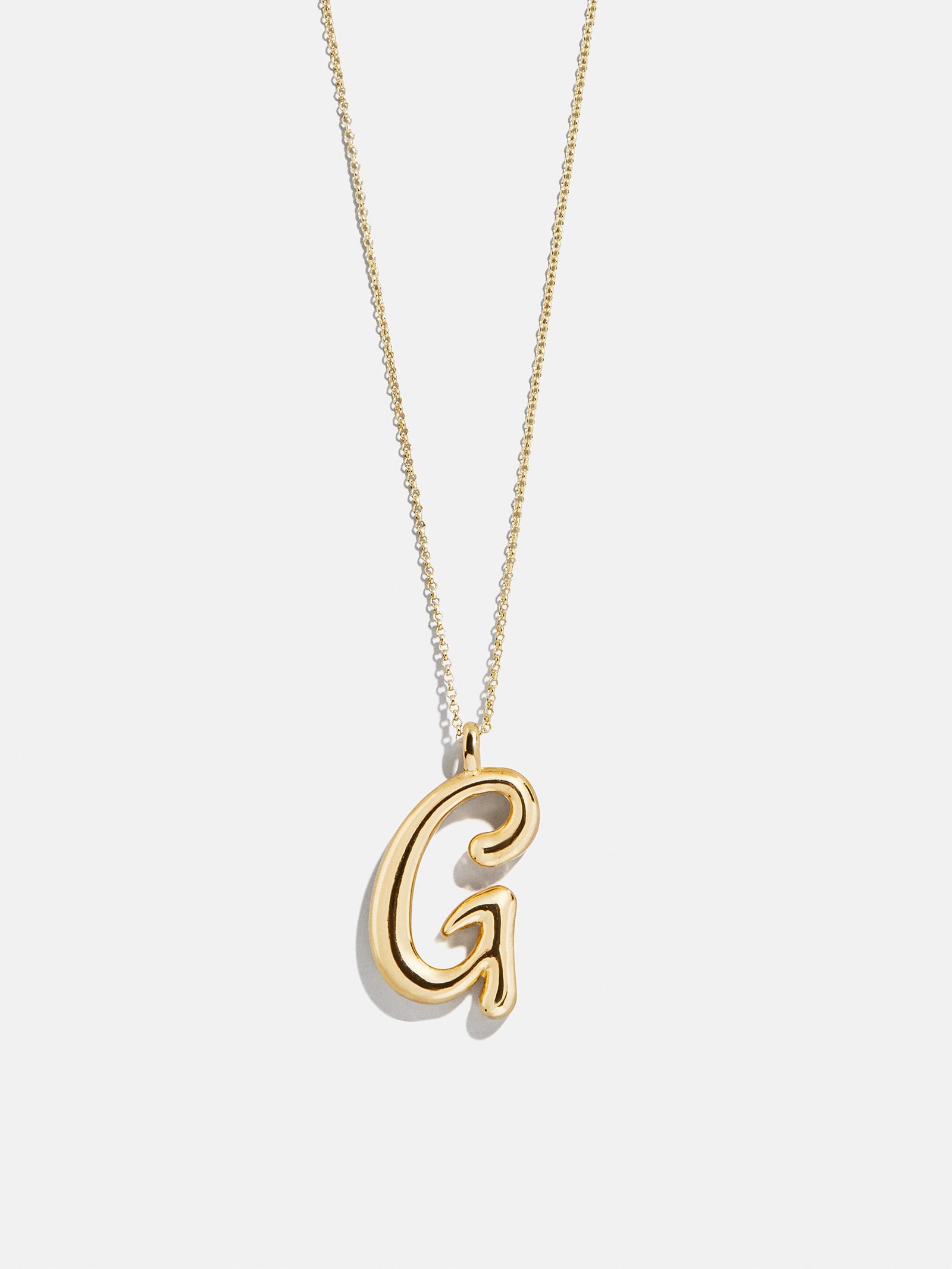 Signature Initial Necklace - Gold
