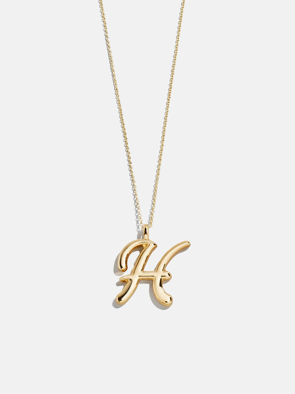 Signature Initial Necklace - Gold