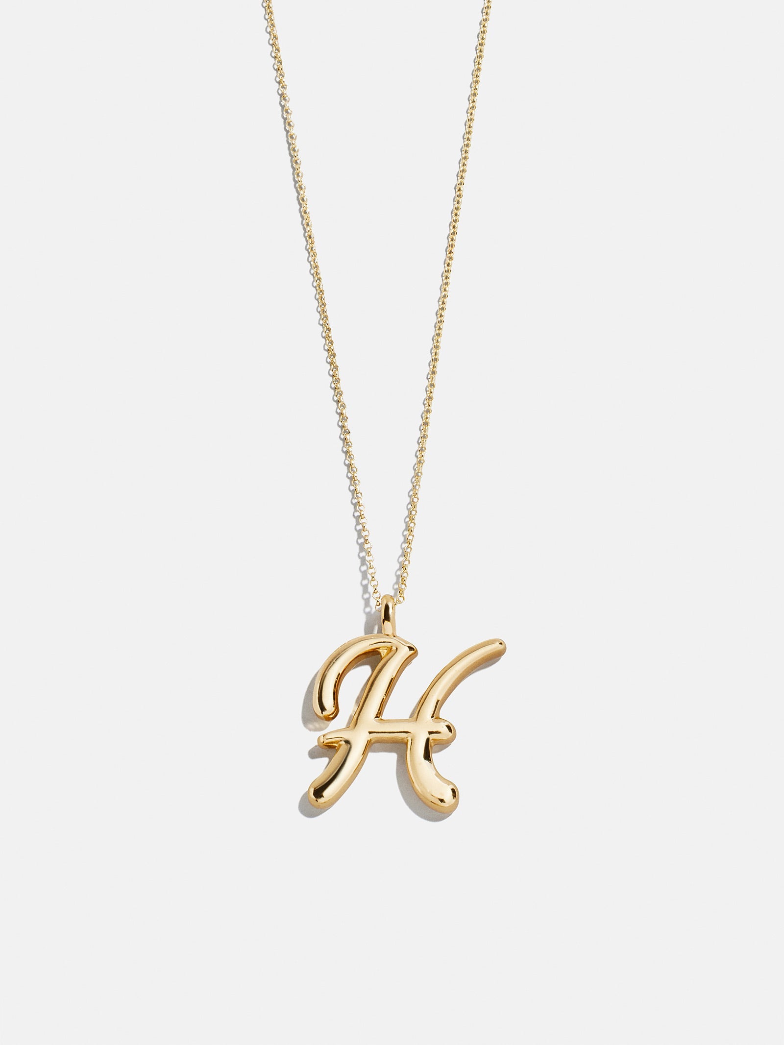Signature Initial Necklace - Gold