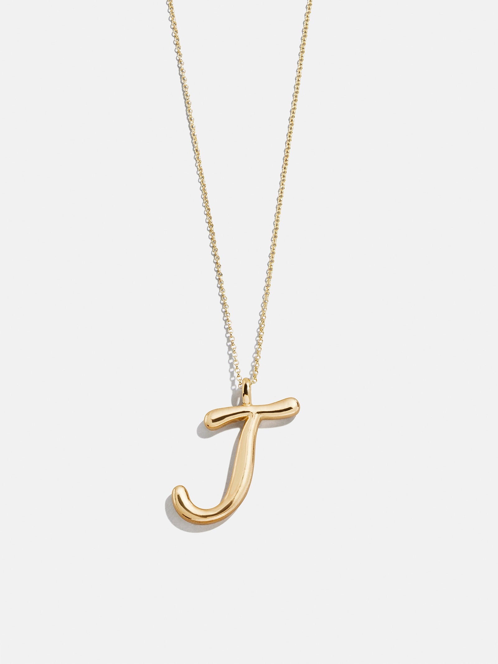 Signature Initial Necklace - Gold