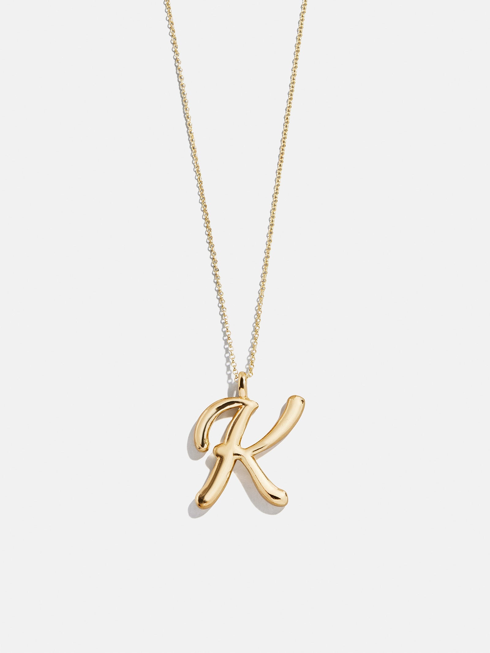 Signature Initial Necklace - Gold