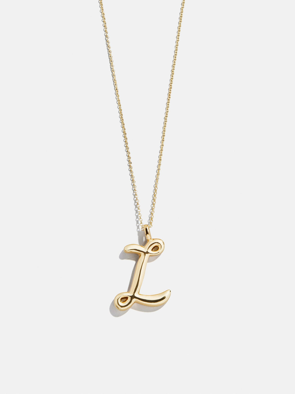 Signature Initial Necklace - Gold
