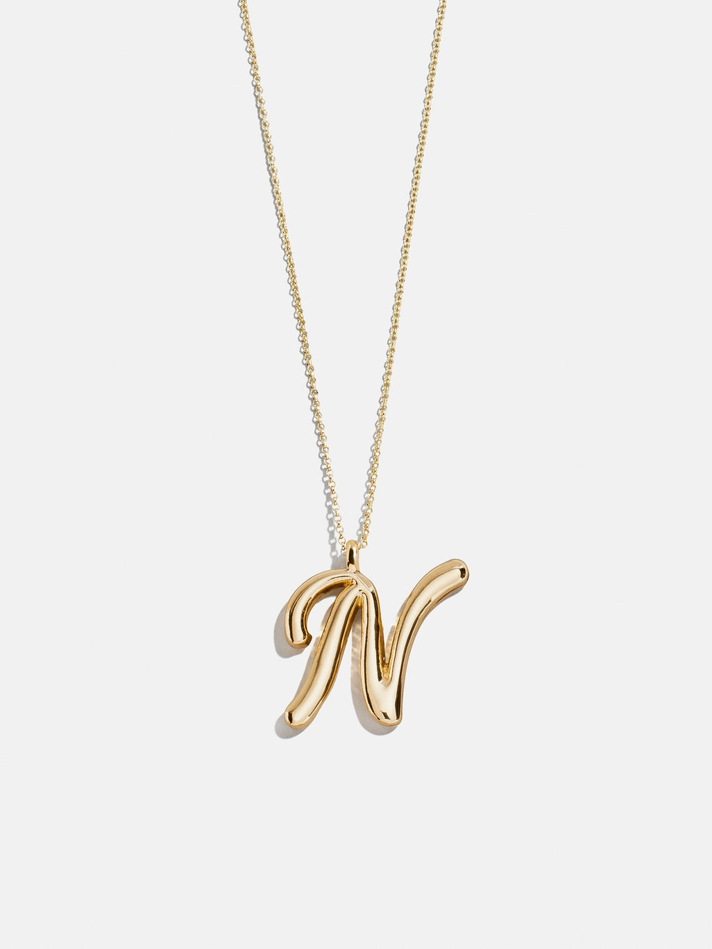 Signature Initial Necklace - Gold