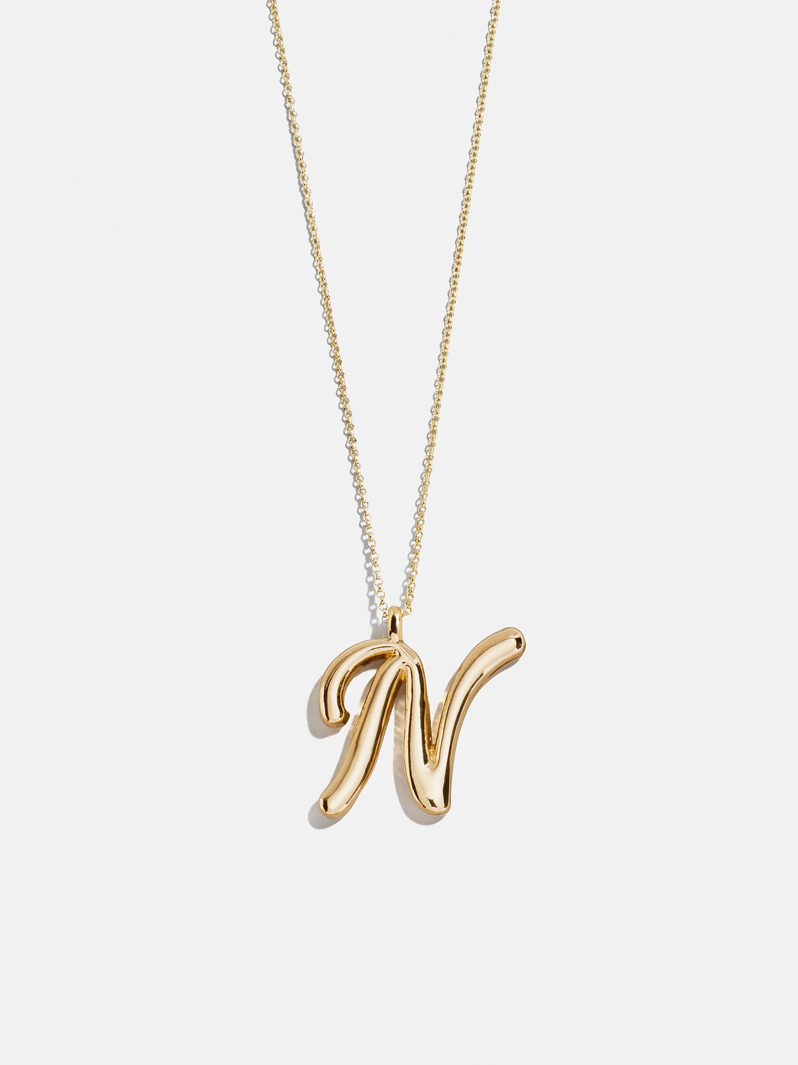 Signature Initial Necklace - Gold