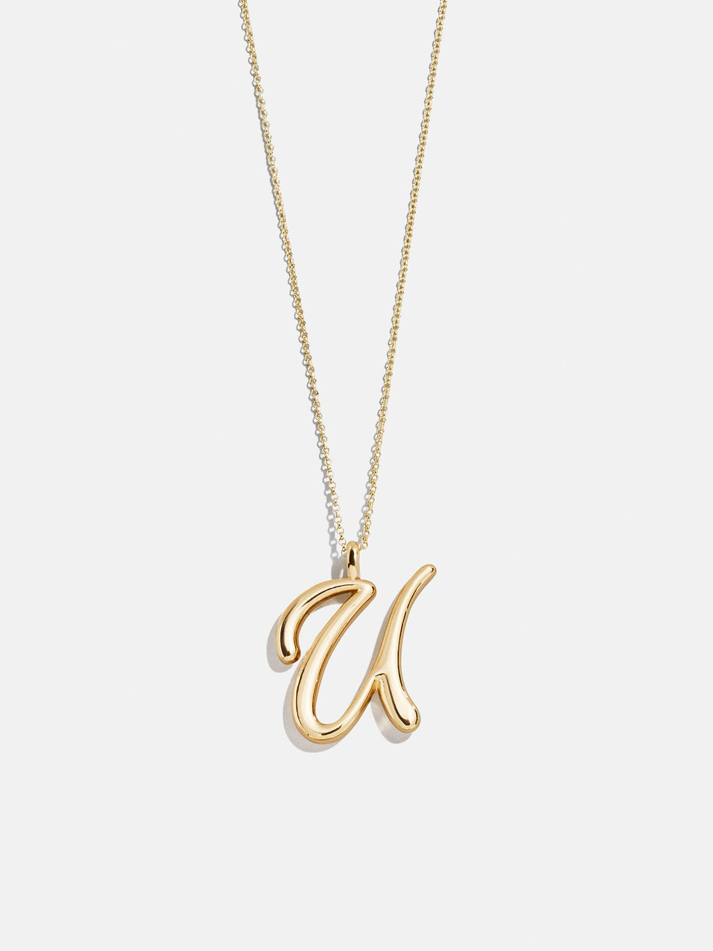 Signature Initial Necklace - Gold
