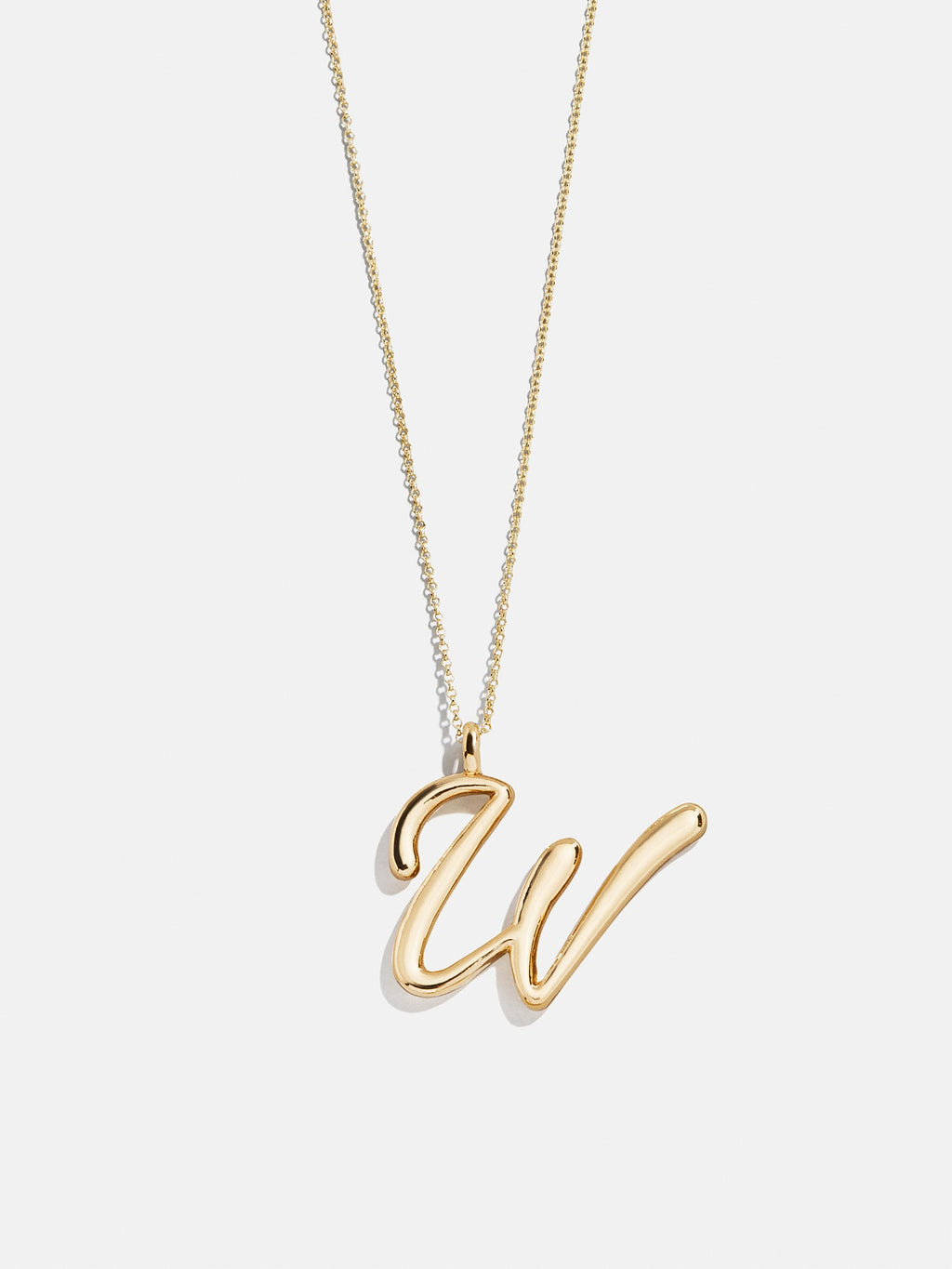 Signature Initial Necklace - Gold