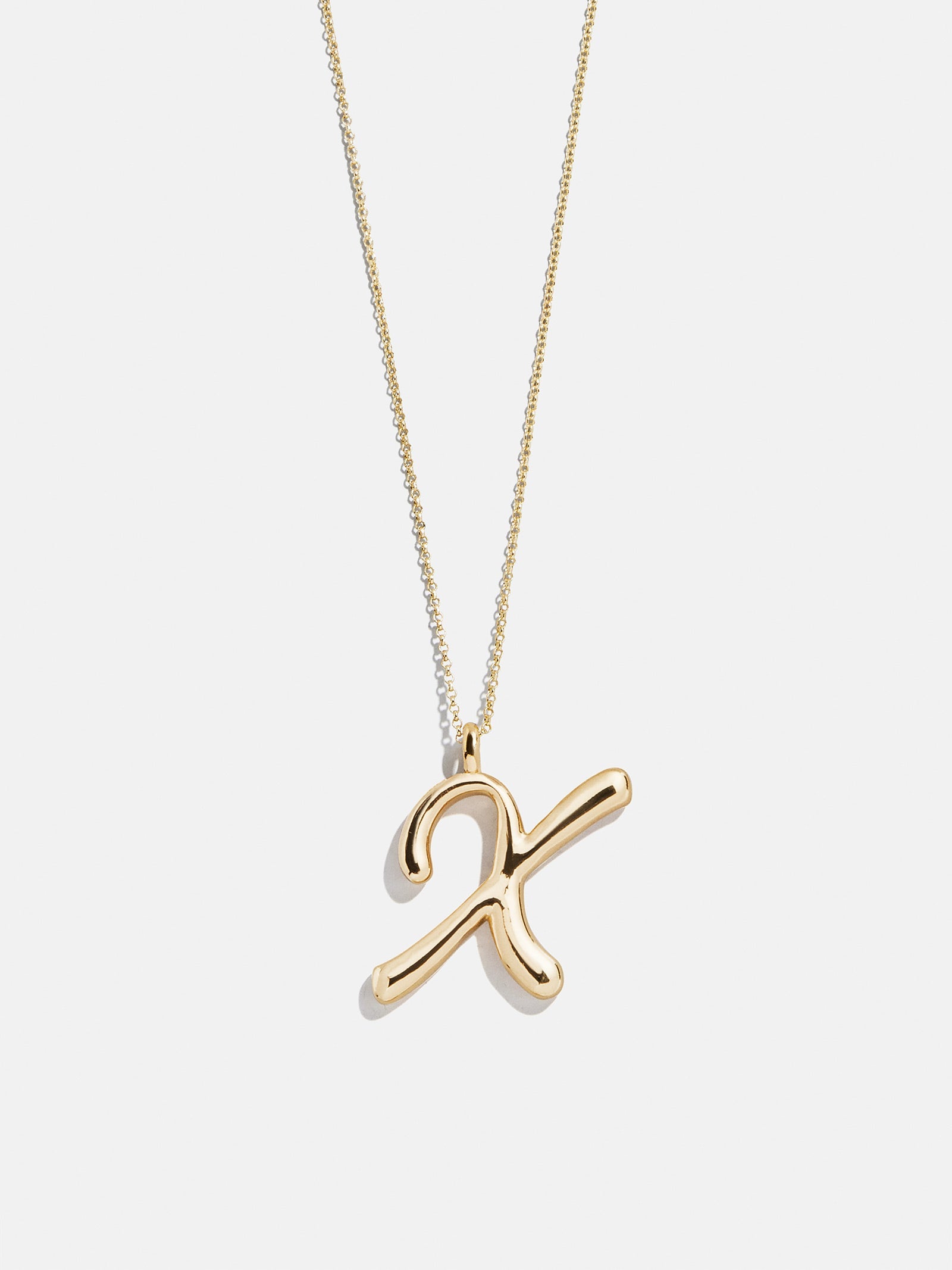 Signature Initial Necklace - Gold