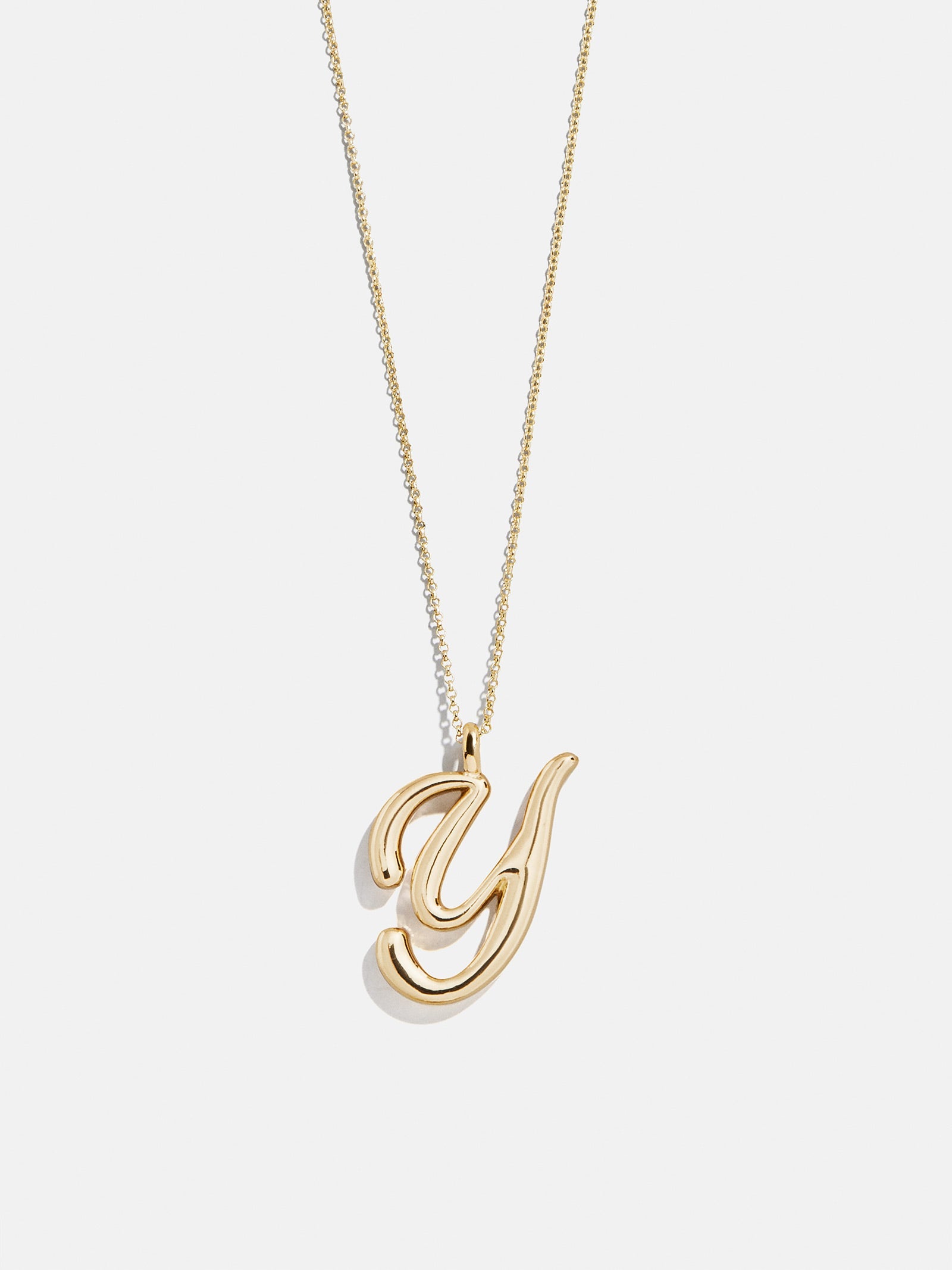 Signature Initial Necklace - Gold