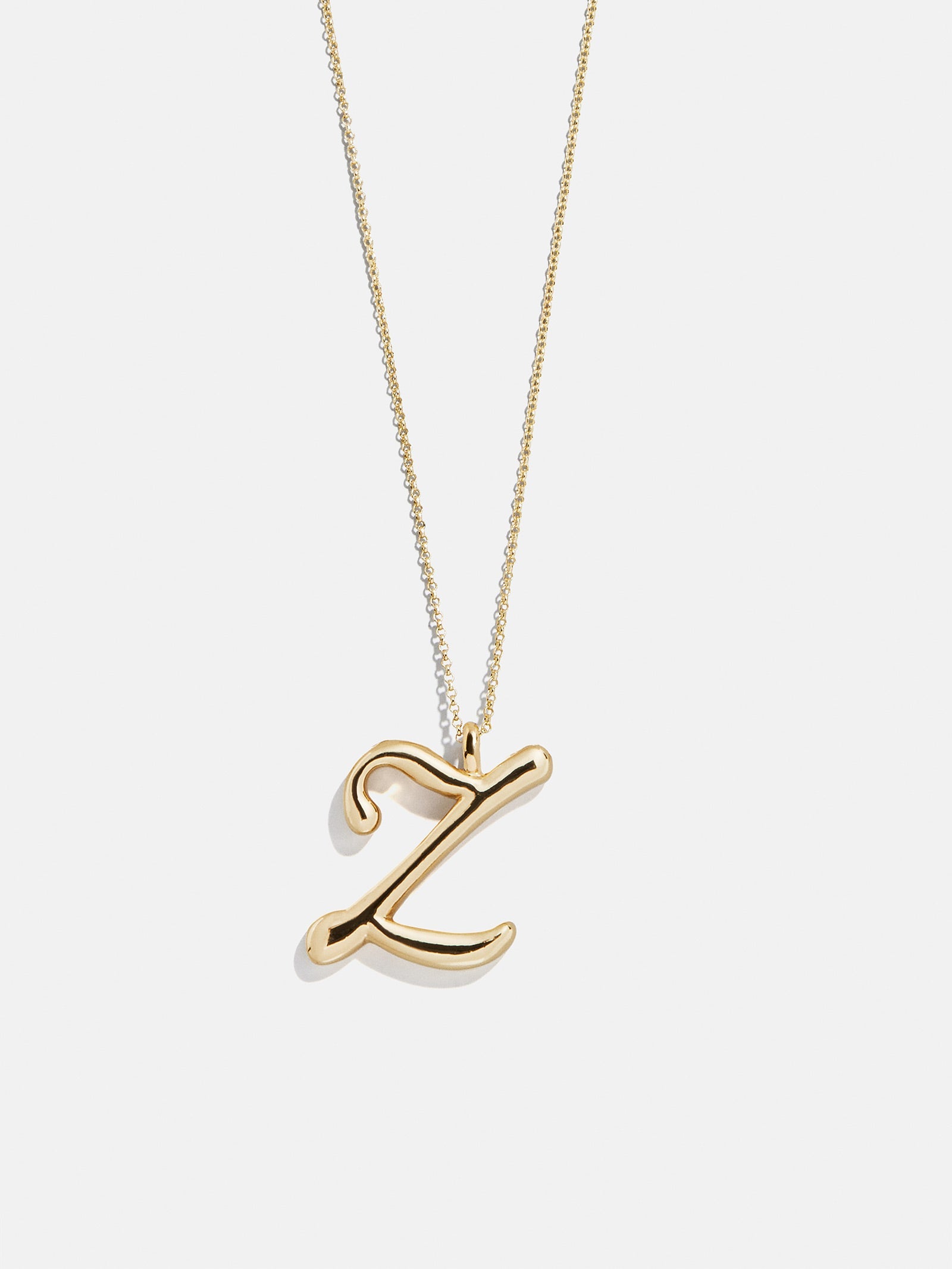 Signature Initial Necklace - Gold