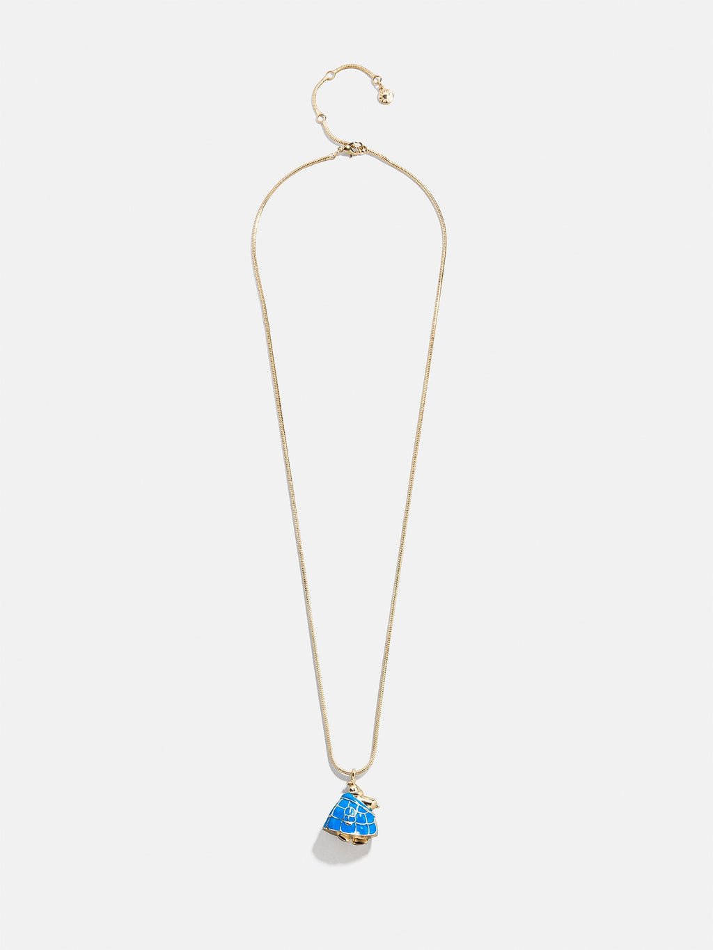Peanuts Snoopy Puffer Jacket Necklace - Blue