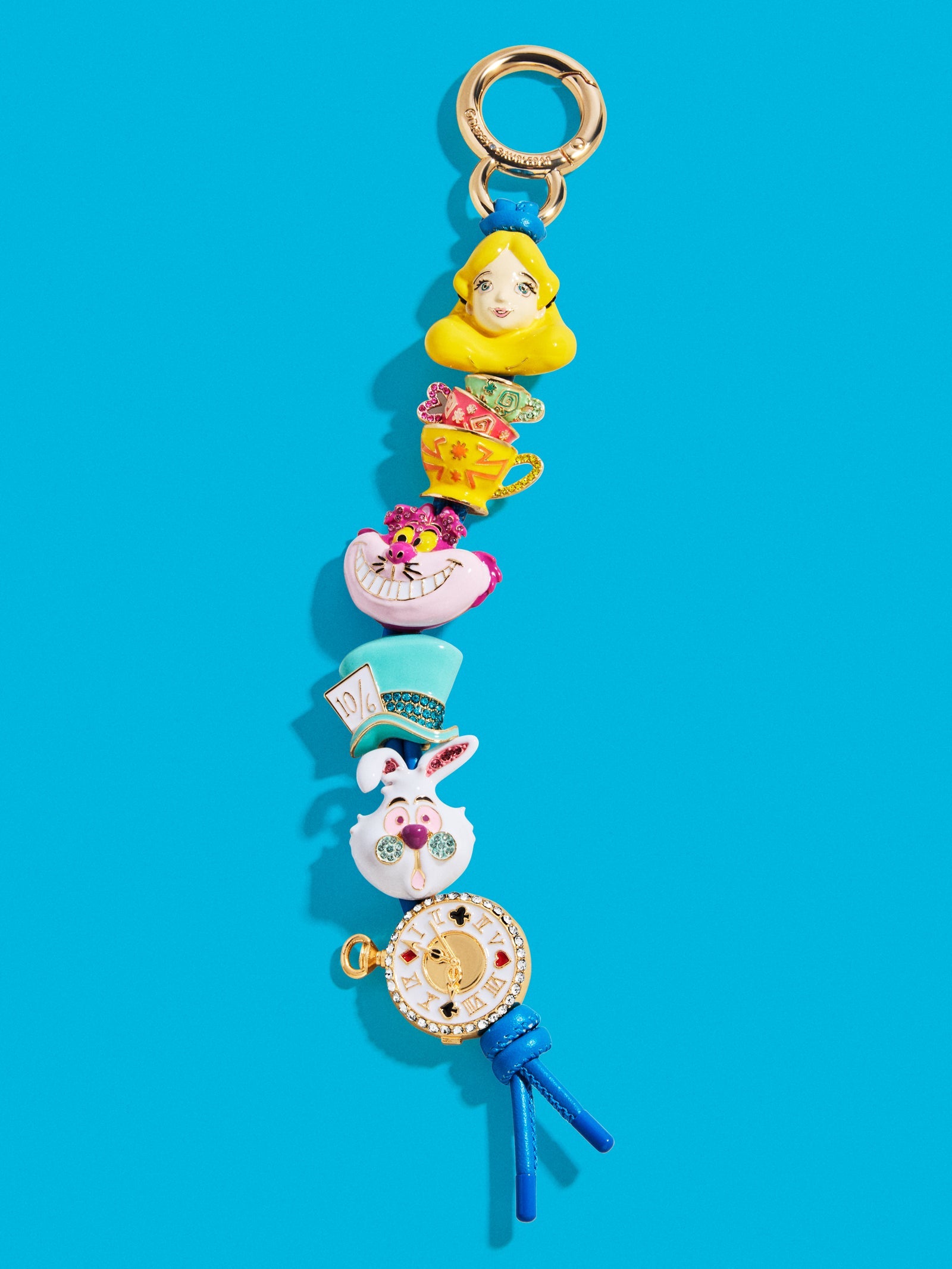 Disney Alice in Wonderland Friends Forever Bag Charm - Disney Alice in Wonderland Friends Forever Bag Charm