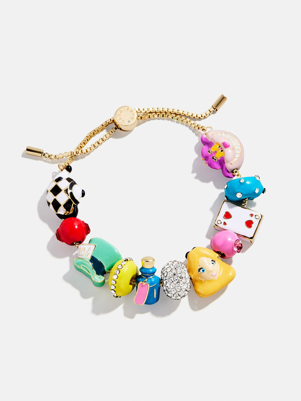 Disney Alice in Wonderland Friends Forever Bracelet - Alice in Wonderland Charm Bracelet