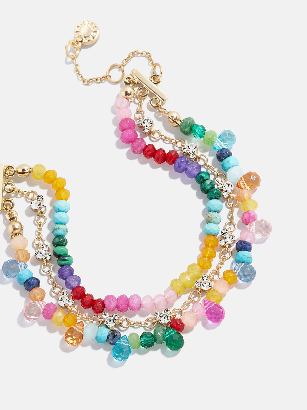 Disney Mickey Mouse Semi-Precious Layered Bracelet - Multi
