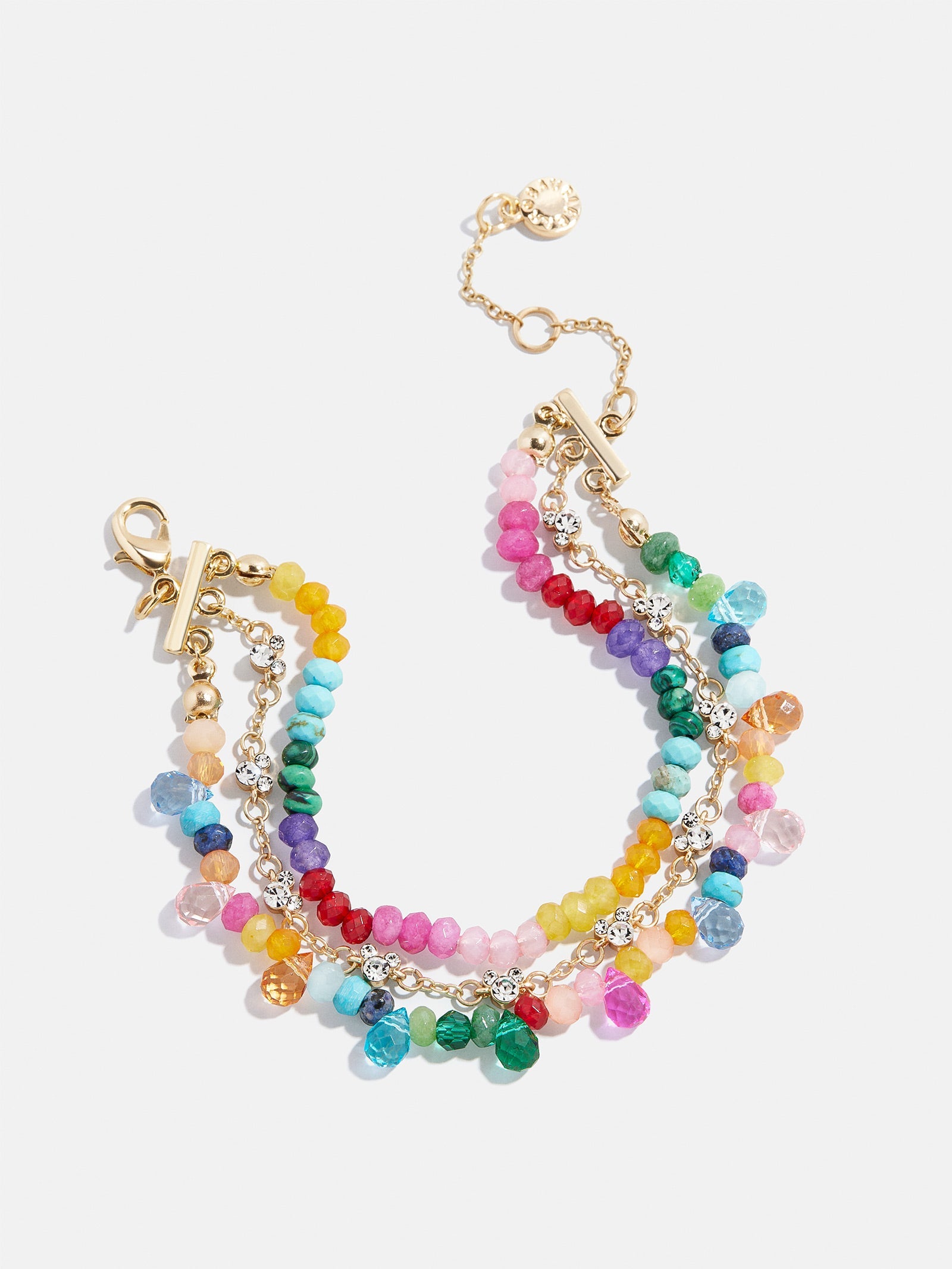 Disney Mickey Mouse Semi-Precious Layered Bracelet - Multi