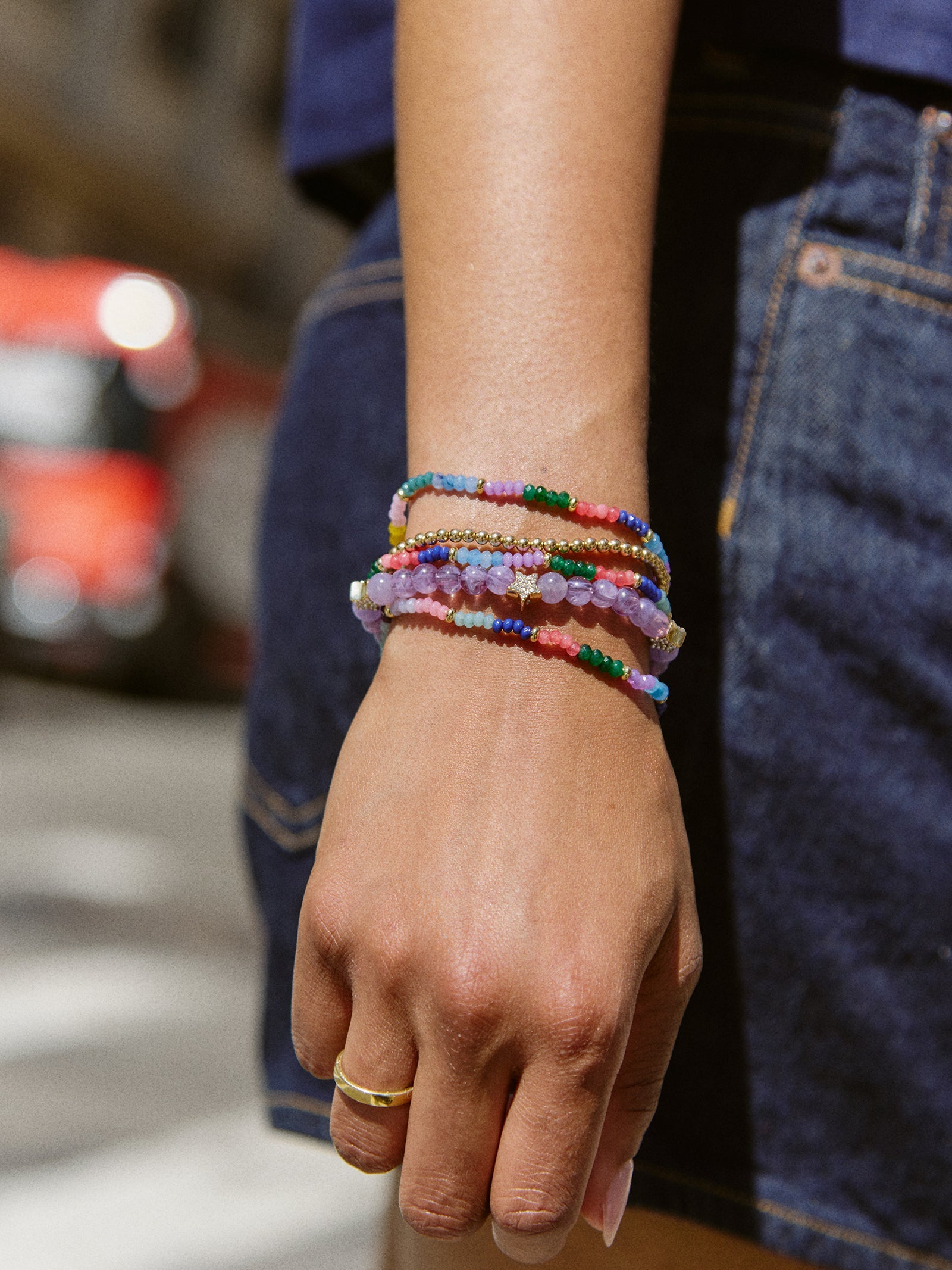 Peace of Mind Semi-Precious Bracelet - Star