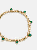 Birthstone Pisa Bracelet - Emerald