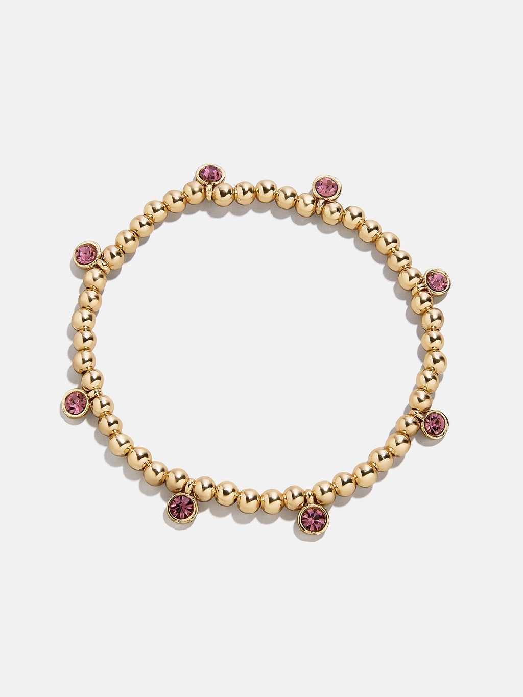 Birthstone Pisa Bracelet - Light Amethyst