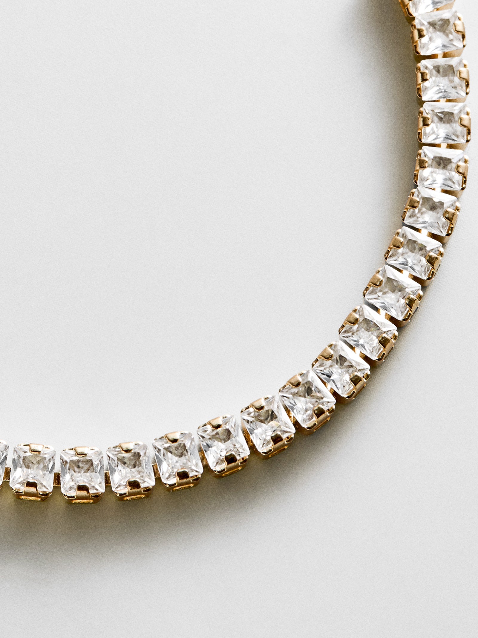 Brooke Tennis Bracelet - Square Stone
