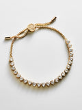 Brooke Tennis Bracelet - Heart Stone