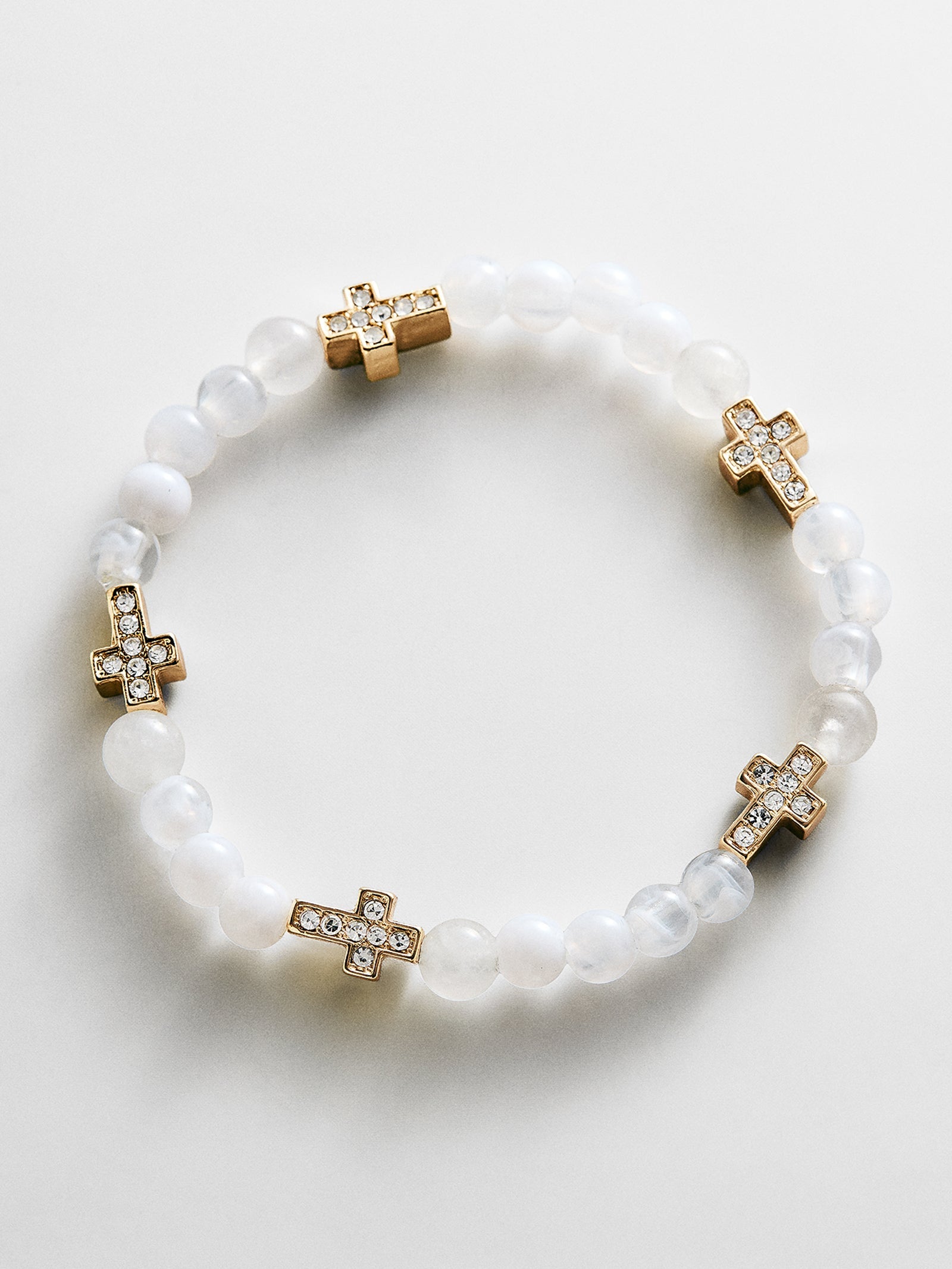 Peace of Mind Semi-Precious Bracelet - Cross