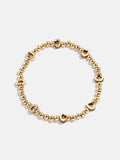 Gold Repeating Initial Pisa Bracelet - C
