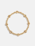 Gold Repeating Initial Pisa Bracelet - I