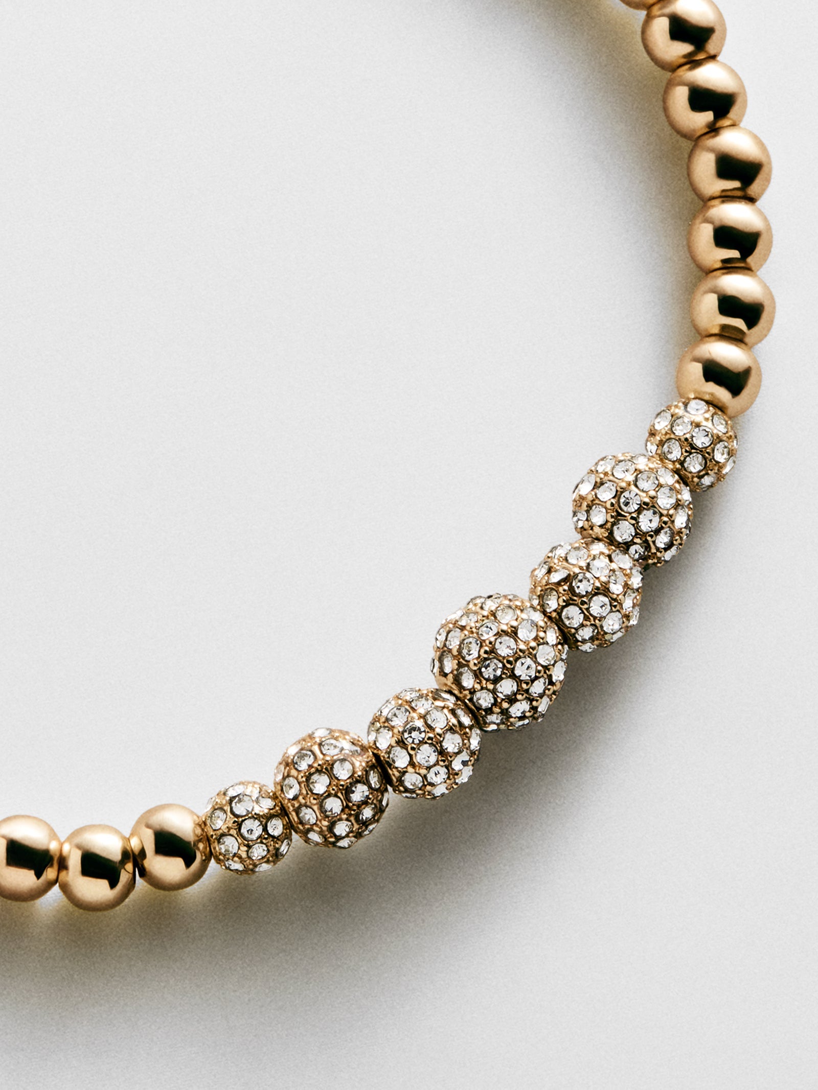 Pavé Pisa Bracelet - Centered Row Pavé