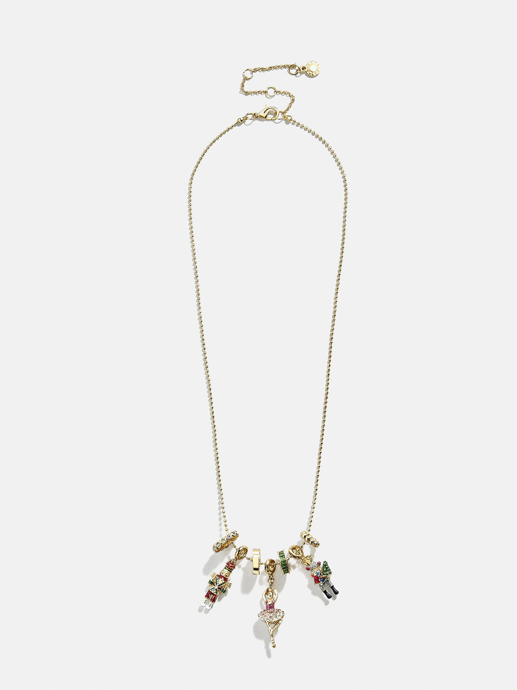 Nutcracker Ballet Christmas Charm Necklace - Nutcracker