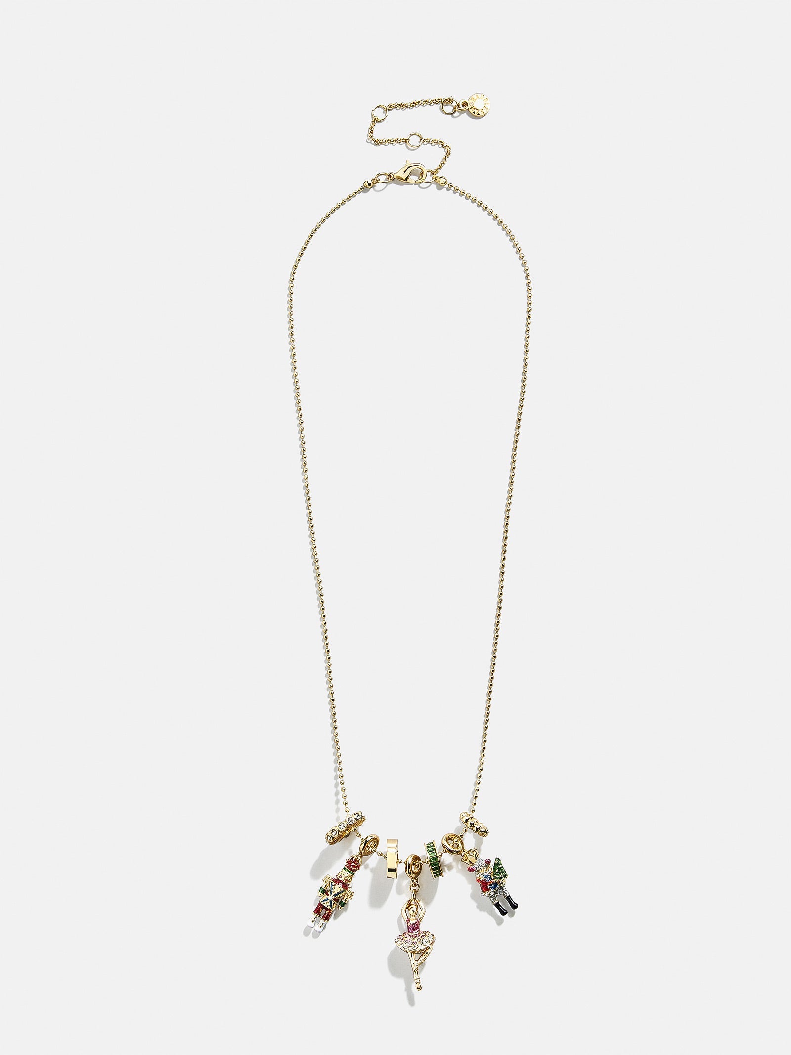 Nutcracker Ballet Christmas Charm Necklace - Nutcracker