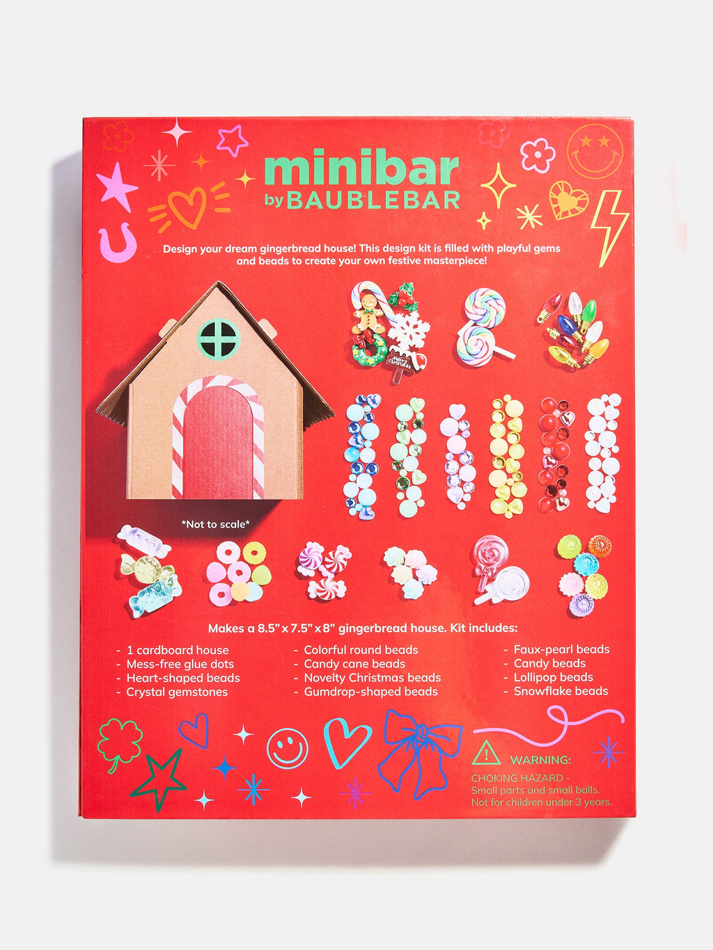 Kids DIY Gingerbread House Craft Kit - Gingerbread House DIY Kit