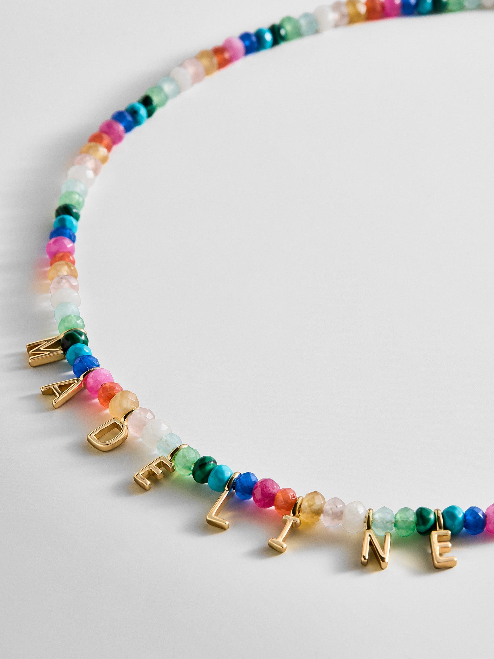 Mini Semi-Precious Custom Necklace - Multi