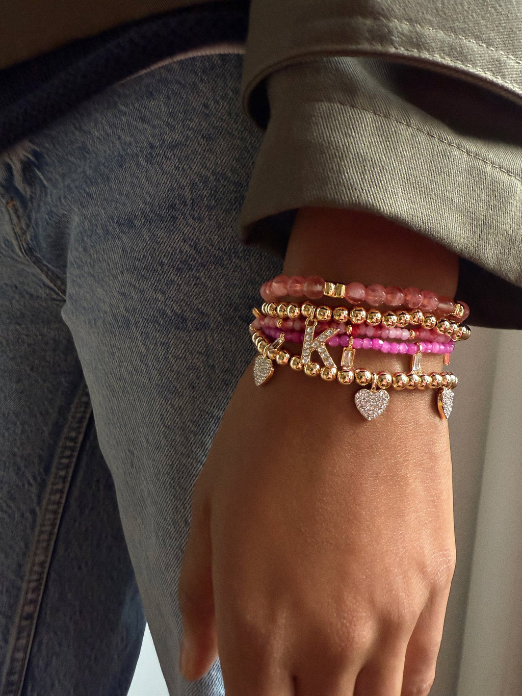 Good Days Pisa Bracelet - Pavé Heart