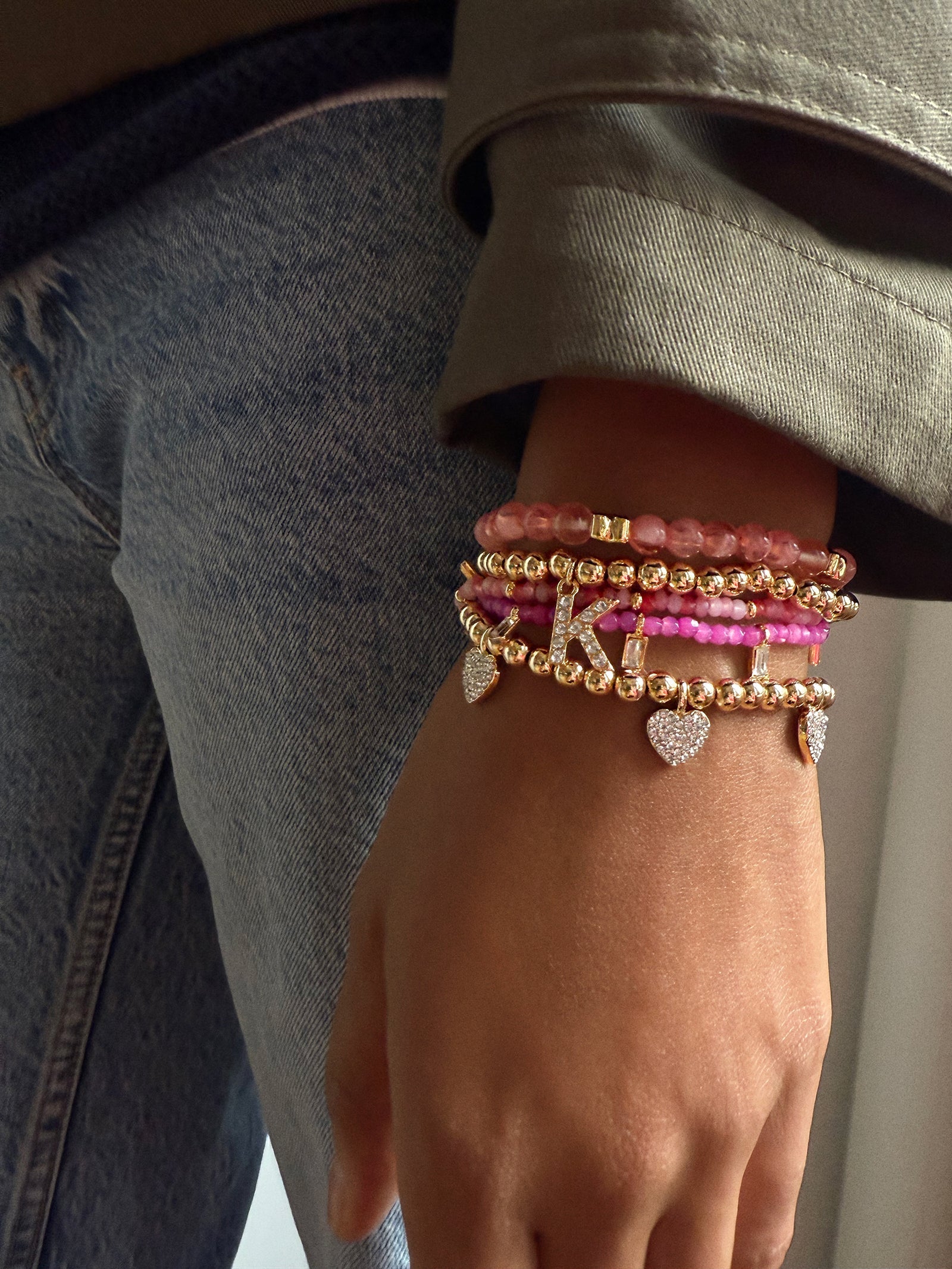 Good Days Pisa Bracelet - Pavé Heart