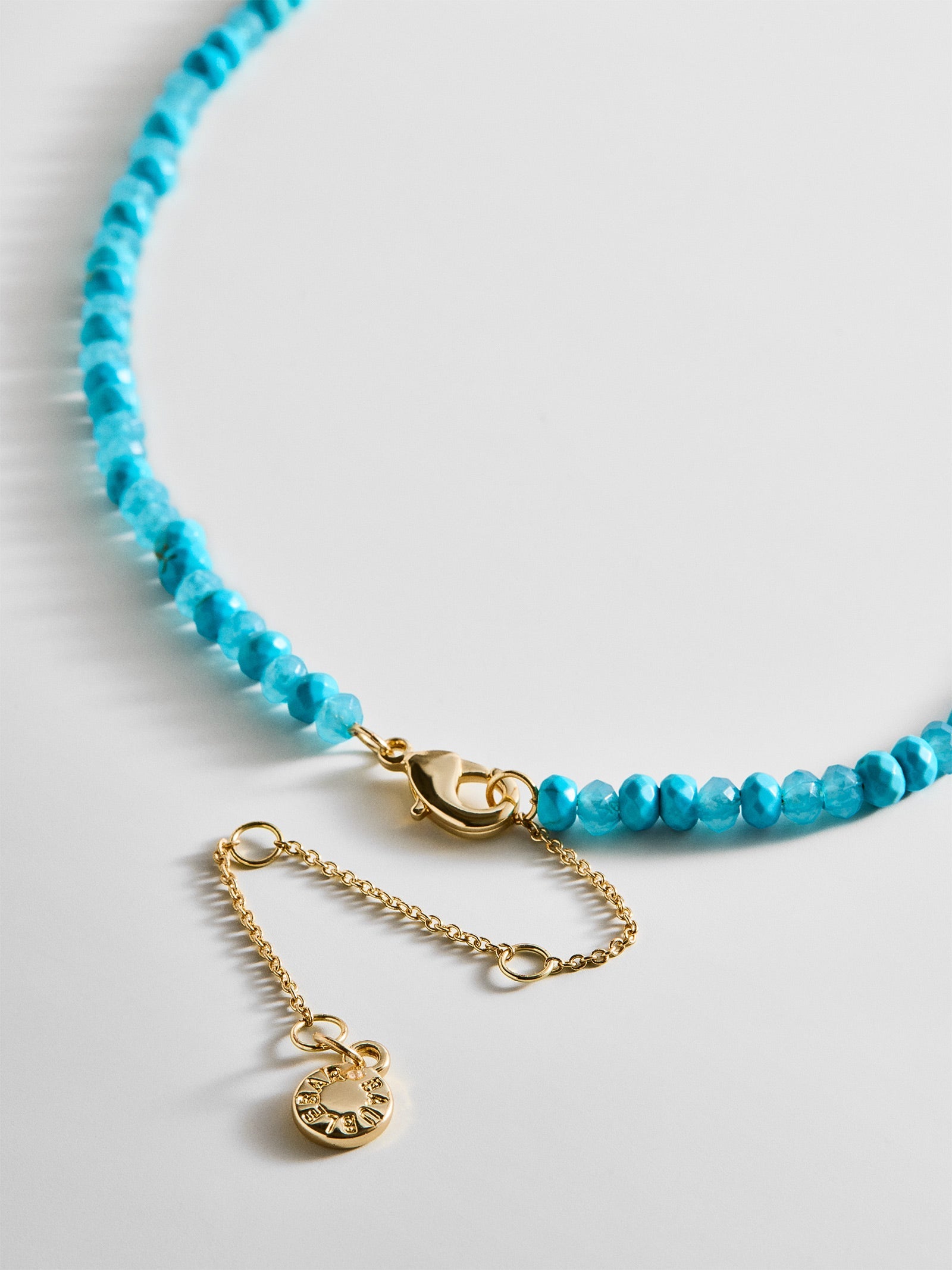 Mini Semi-Precious Custom Necklace - Turquoise