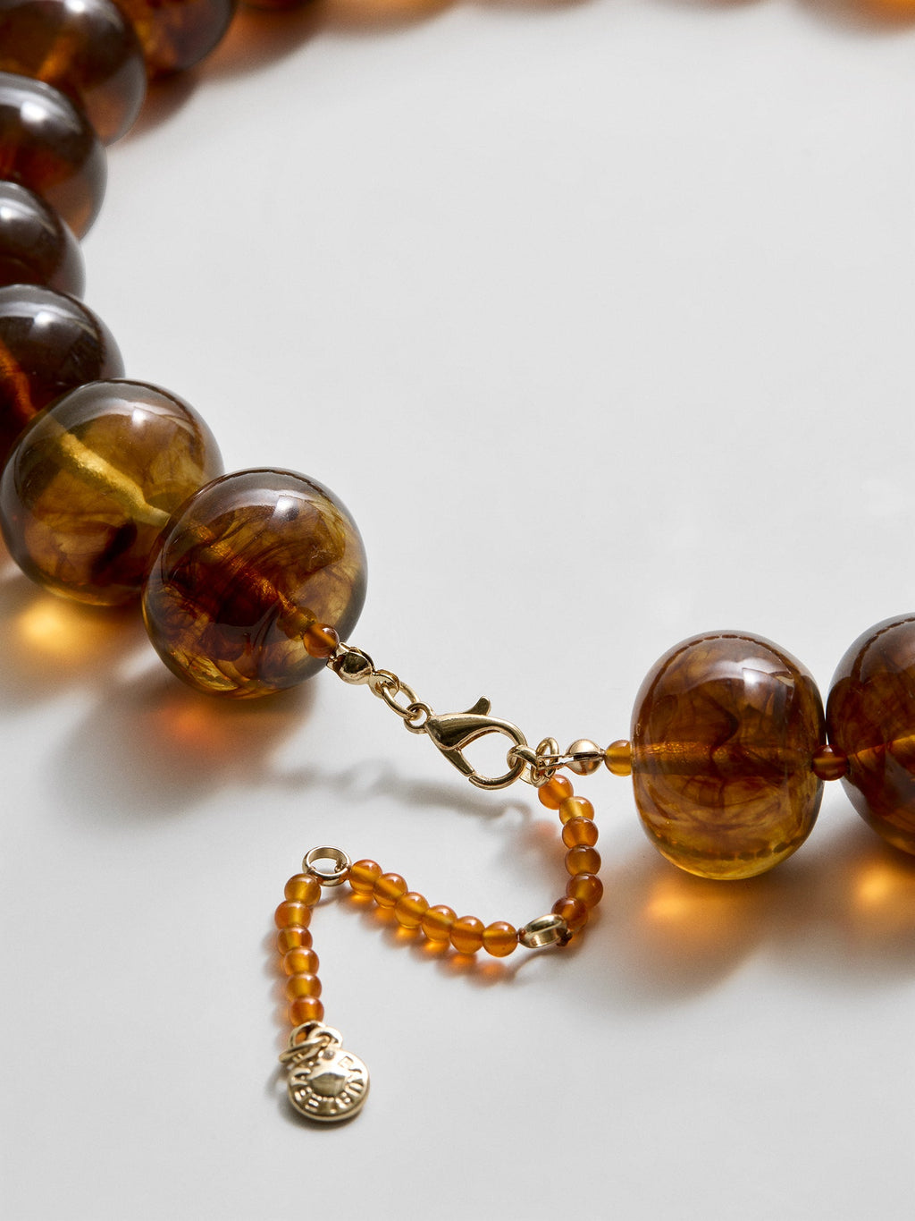 Joan Semi-Precious Necklace - Smoky Quartz
