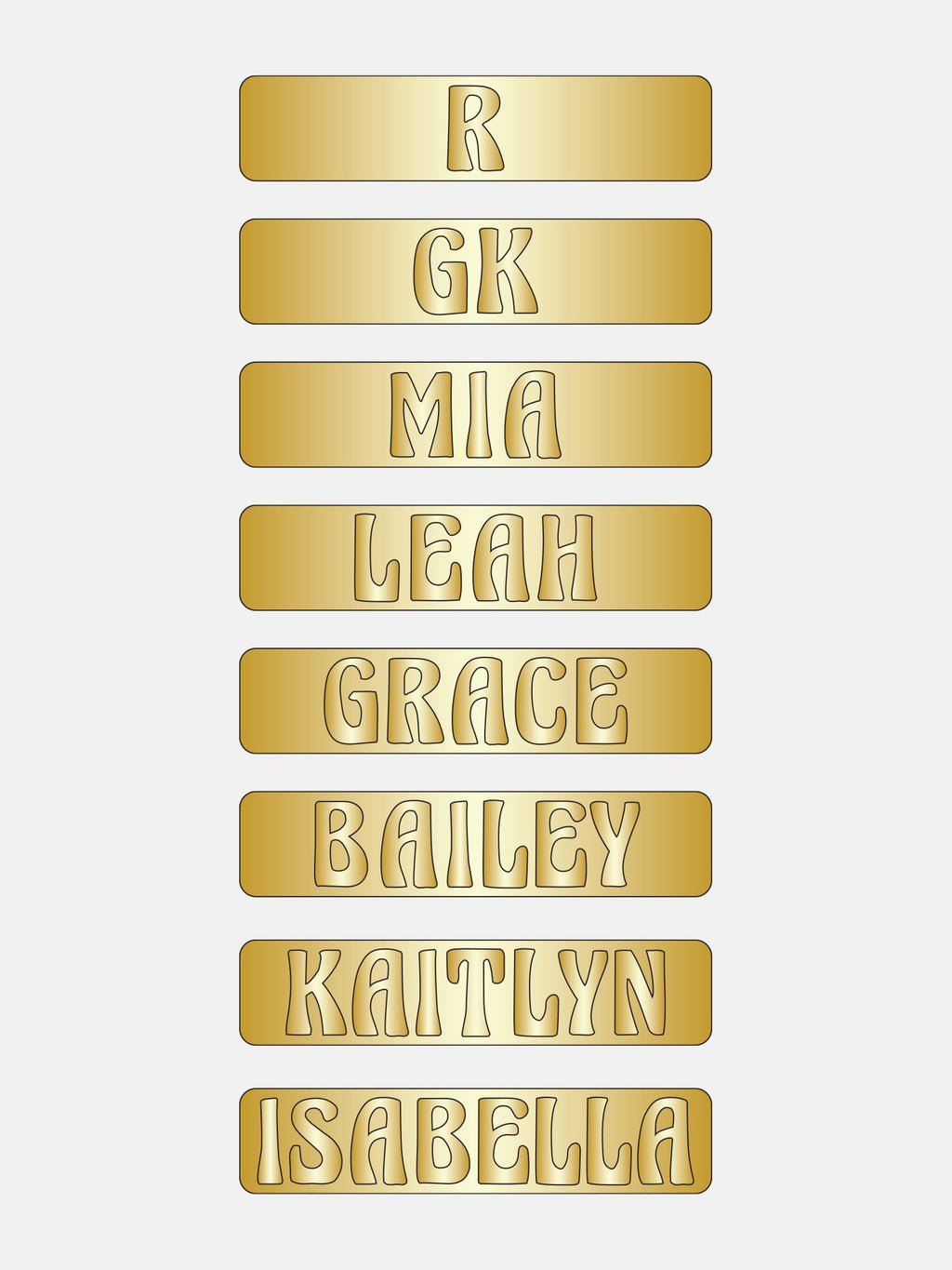 14K Gold Cigar Band Custom Ring - Gold