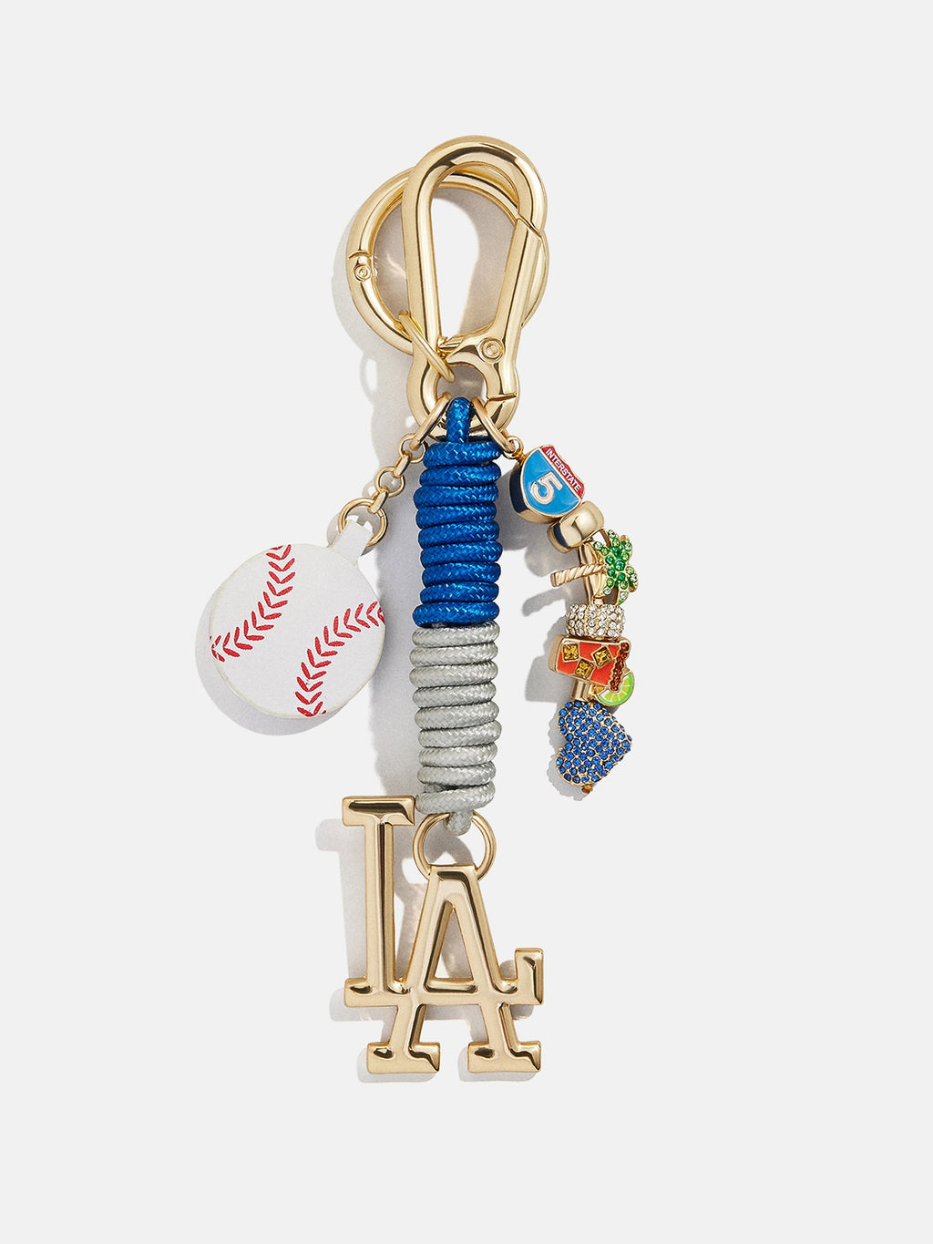 MLB Paracord Bag Charm - Los Angeles Dodgers